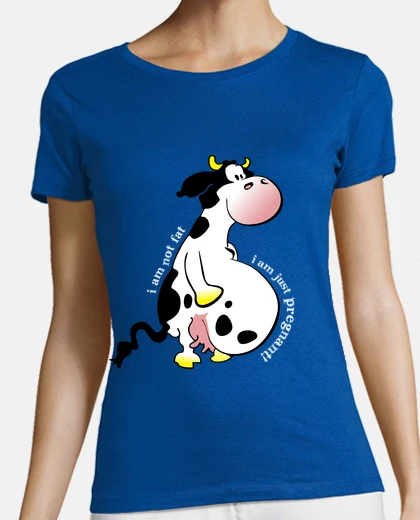 T-shirt I am not fat, I am just pregnant