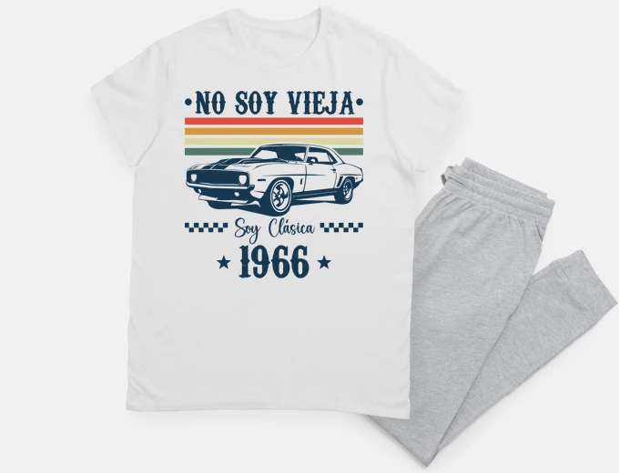 Pyjama i am not old i am classic year 1966