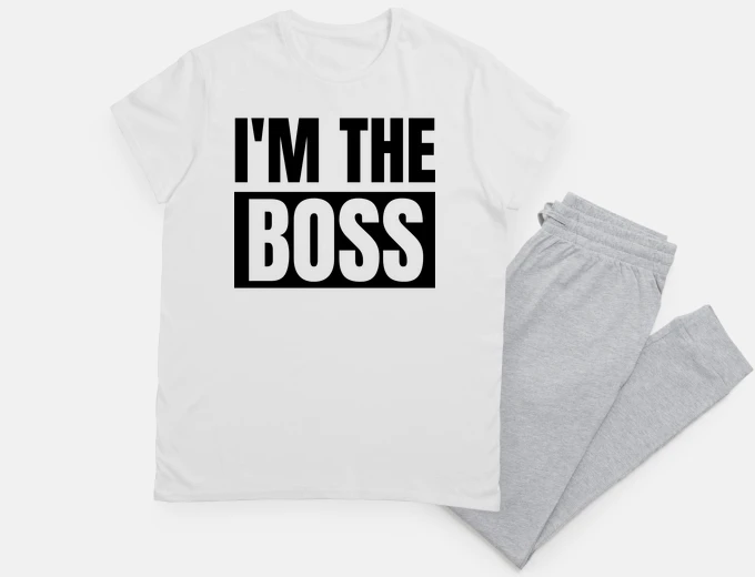 Pajama i am the boss