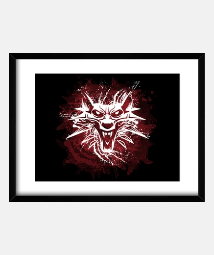 Framed i am the print wircher