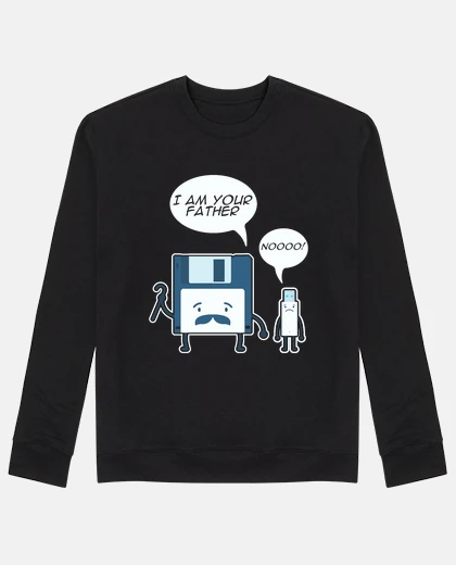 Hoodie i am your father noooo usb floppy disk