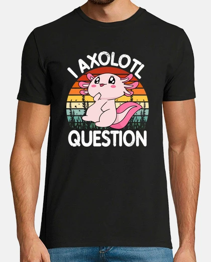 Tee-shirt I Axolotl Question - Vintage Mignon