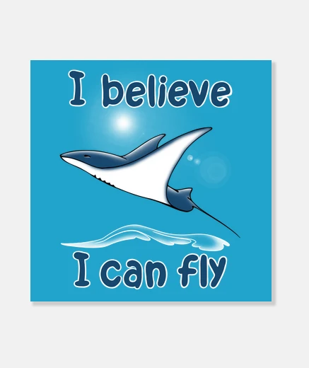 Lienzo I believe I can fly (lienzo)