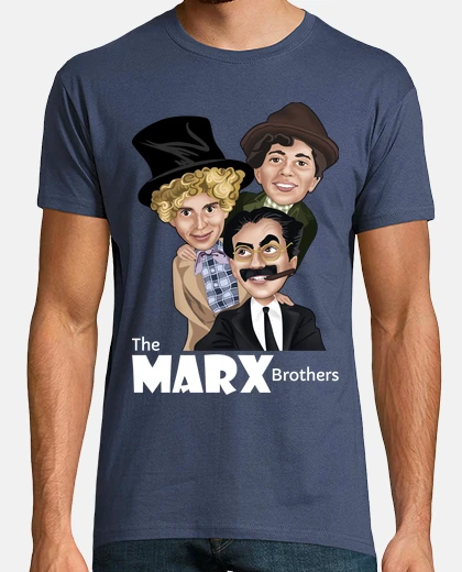 T-shirt i brothers marx 2 classico uomo