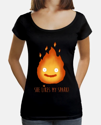 T-shirt i calcifer scintilla