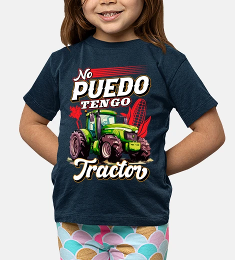 Kids i can&#39;t i have a tractor tractor driver farmer