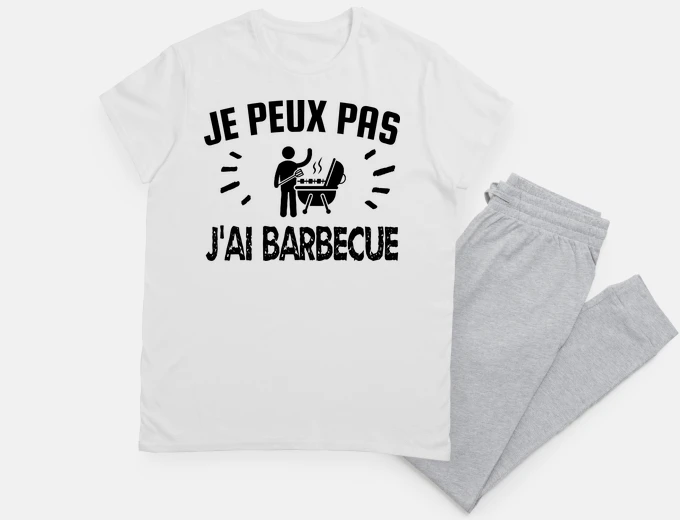 Pajama I can39t I have barbecue