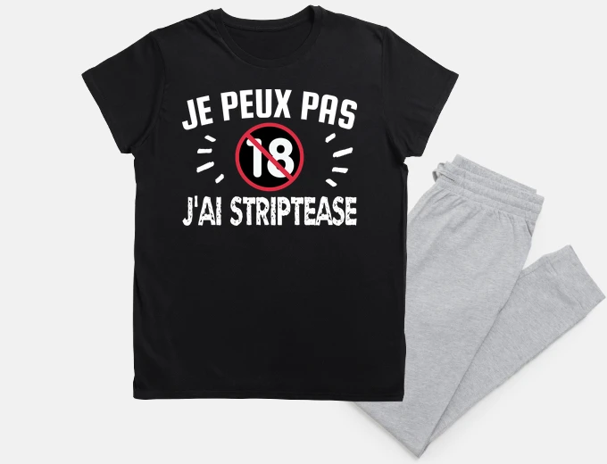 Pyjama I can39t I have striptease