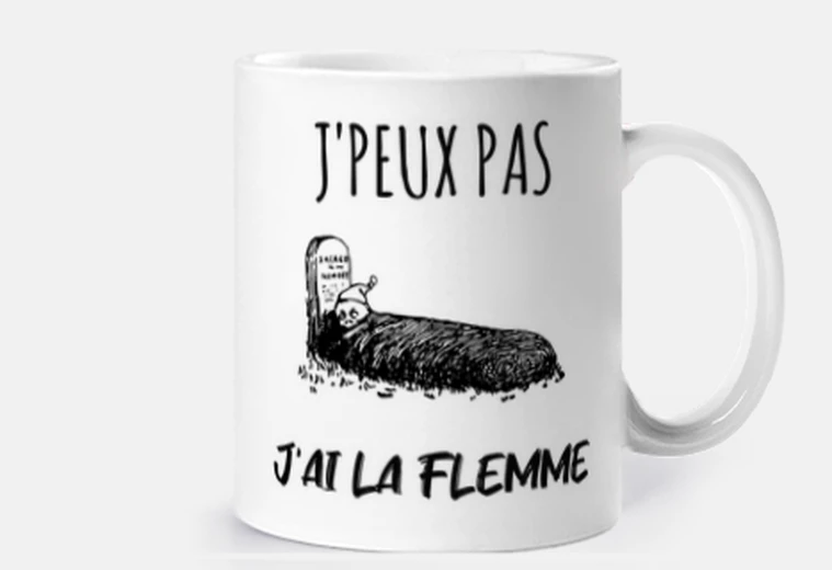 Cup i can&#39;t i&#39;m lazy, grave, customizable, cup,