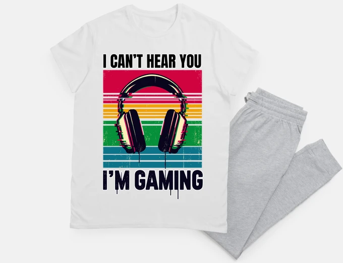 Pajama I Cant hear you im gaming