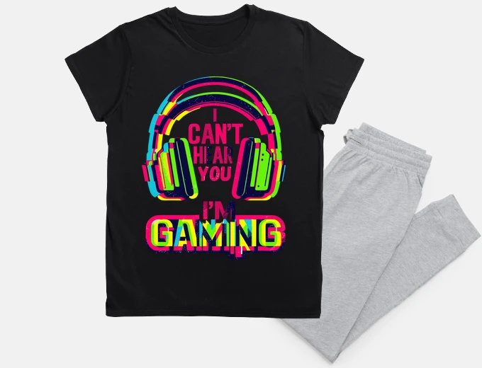 Pyjama I Cant hear you im gaming