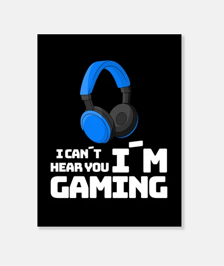 Wall i cant hear you im gaming e sport