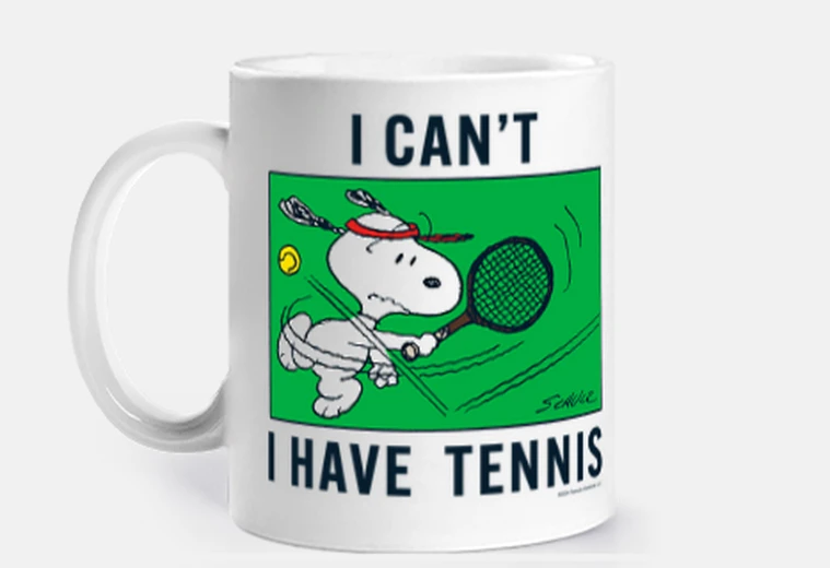 Tazza I cant I have tennis