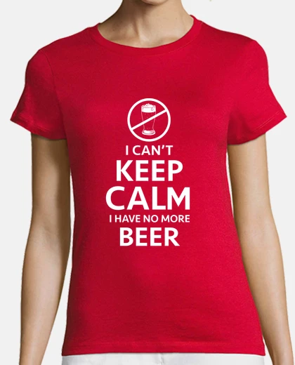 Tee-shirt i can't keep calm