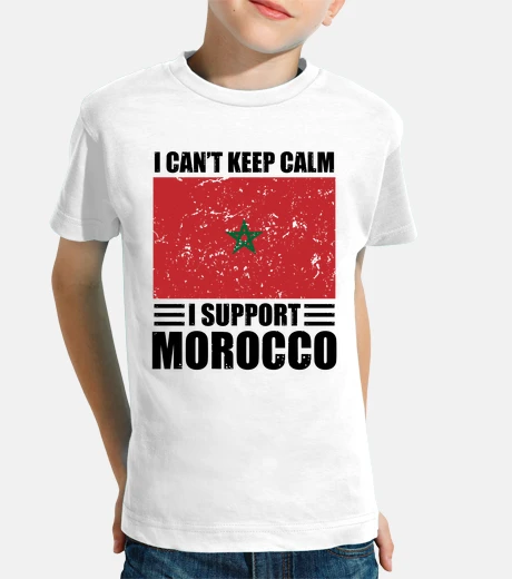 Kids I cant keep calm I support morocco