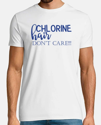 T-shirt i capelli al cloro non si preoccupano -