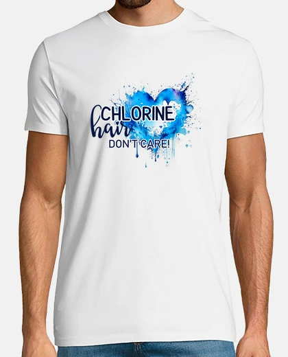 T-shirt i capelli al cloro non si preoccupano c
