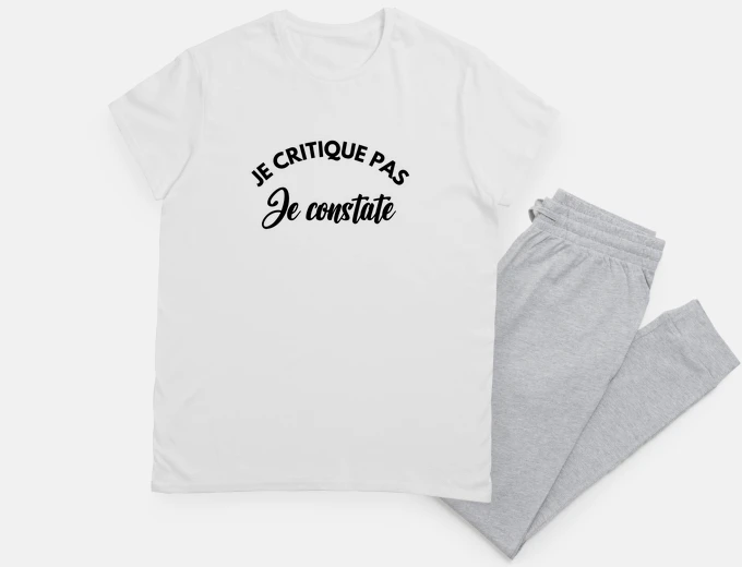 Pyjama I do not criticize I observe
