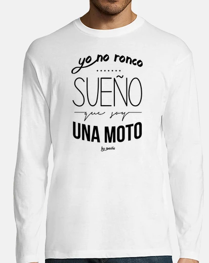 T-shirt I don39t snore I dream I i am a motorcy