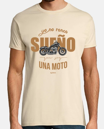T-shirt I don39t snore I dream I i am a motorcy