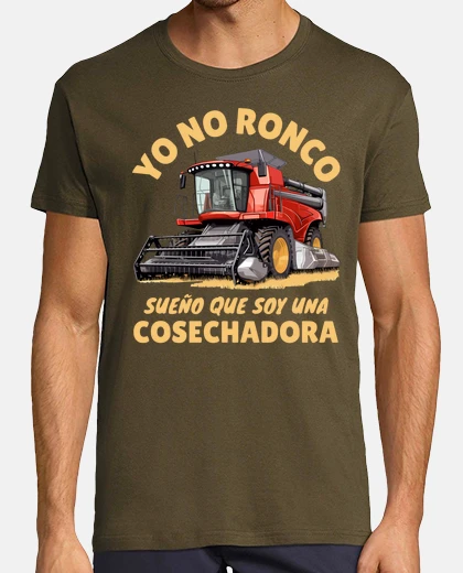 T-shirt i don&#39;t snore i&#39;m a harvester father&#39;s day gift