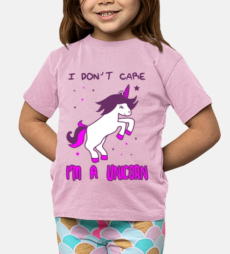 Vêtements I don't care i'm a unicorn,licorne,humour