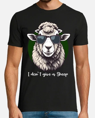Playera i dont give a sheep funny t shirt laTostadora Mexico