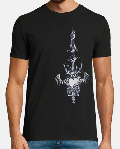 T-shirt i drakoniano tattoo uomo