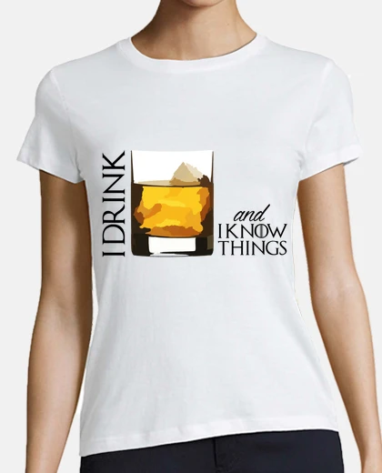Tee-shirt i drink and i know things - Boy | GoT