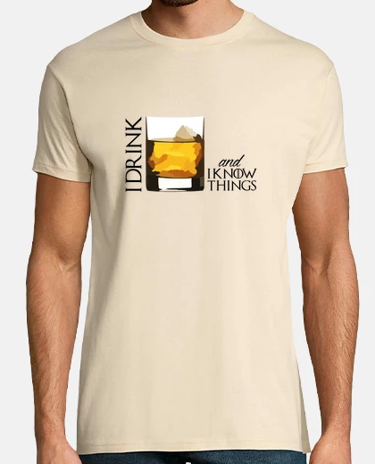 Tee-shirt I drink and I know things - Dixit Tyrion Lannister