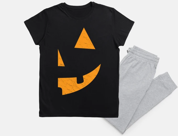 Pigiama I giorno di zucca h all oween destra