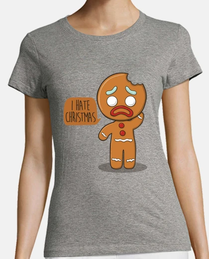 T-shirt i hate christmas