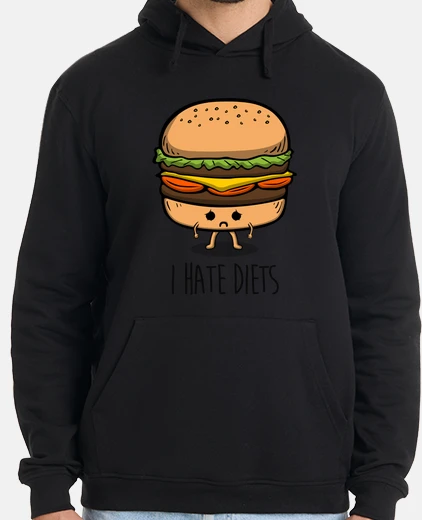 Sudadera I hate diets