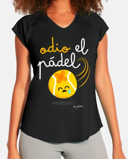 T-shirt i hate paddle tennis