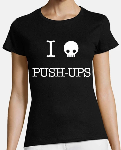 Camiseta I Hate Push-Ups - CrossFit