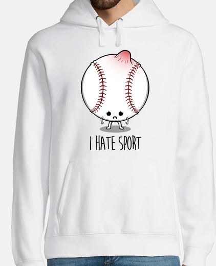 Sudadera I hate sport
