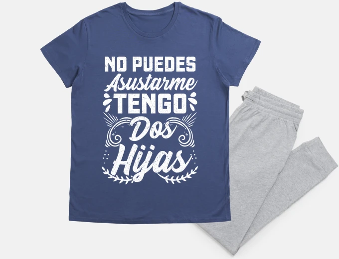 Pajama I have two daughters dad mom gift