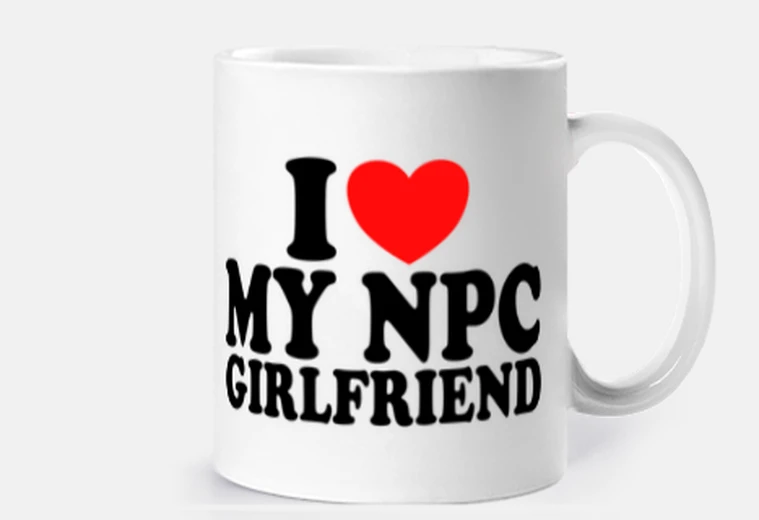 Cup I Heart I Love My NPC Girlfriend
