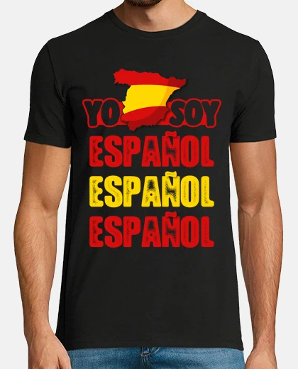 T-shirt I i am Spanish Spanish Spanish