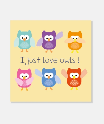 i just love owls!