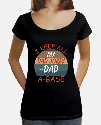 Tee-shirt i keep all my dad jokes