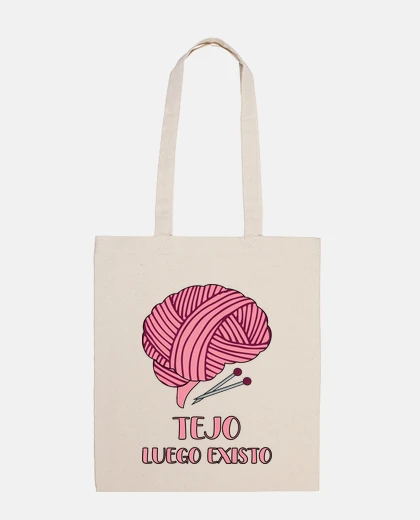 Bag I knit therefore I am