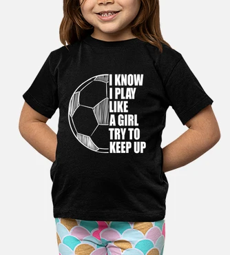 Play like a girl soccer shirt on sale