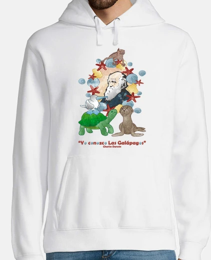 Hoodie I know the galapagos (l)