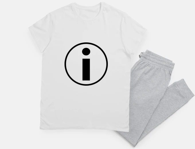 Pyjama i laptop icon information gift