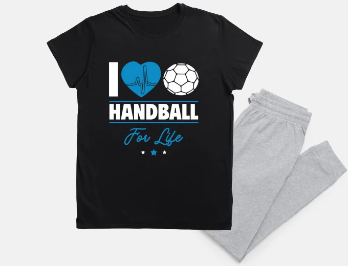Pyjama I like handball handball player