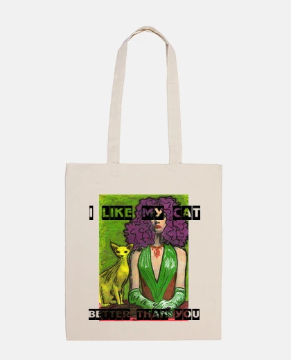 Bag I like my cat better than you 2