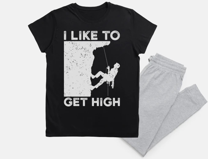 Pijama I LIKE TO GET HIGH ESCALADA