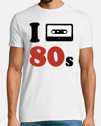 T-shirt I Love 80s