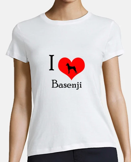 Tee-shirt I Love Basenji